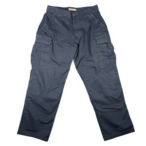 5.11 Tactical Mens Ripstop Cargo Pants Navy Large Short Utility Trousers